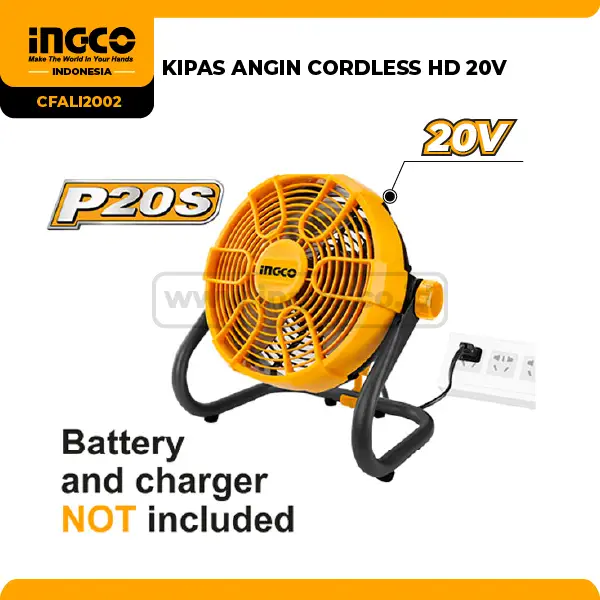 CFALI2002 - (KIPAS ANGIN CORDLESS HD 20V)