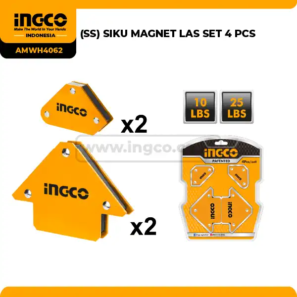 AMWH4062 - (SIKU MAGNET LAS SET 4 PCS)