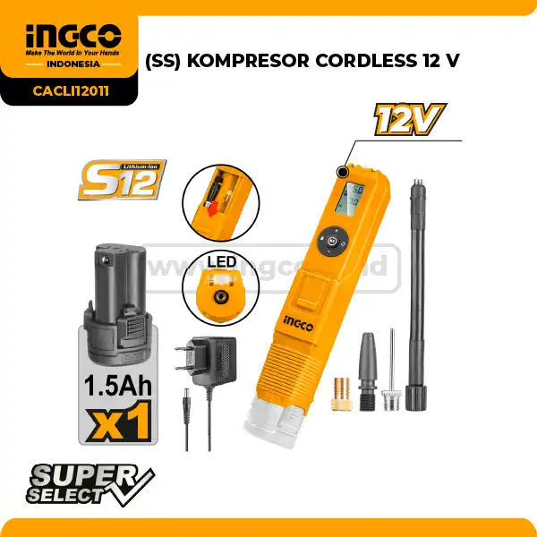 CACLI12011 - (KOMPRESOR CORDLESS 12 V)