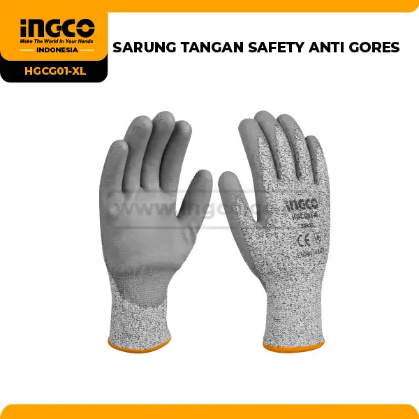 HGCG01-XL - (SARUNG TANGAN SAFETY ANTI GORES)