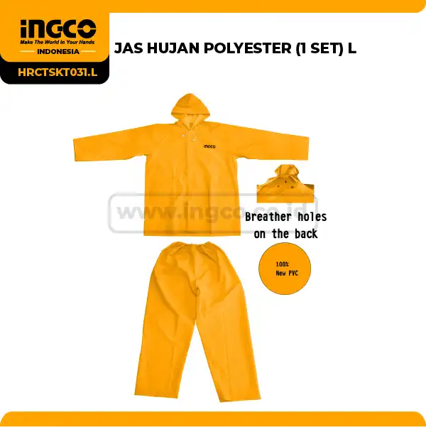 HRCTSKT031.L - JAS HUJAN POLYESTER (1 SET) L 