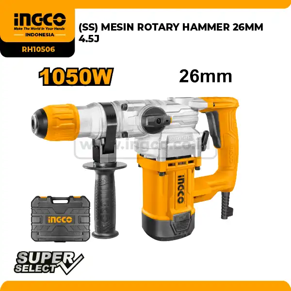 RH10506 - MESIN ROTARY HAMMER 26MM 4.5J 